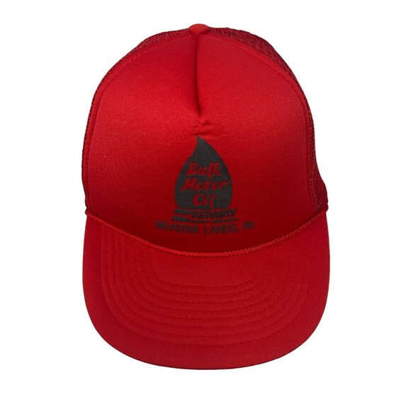 Agway Bulk Motor Oil Meadow Lands PA Vintage Mesh Trucker Snapback Hat Cap Retro - Picture 2 of 10